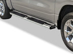 Set of 2 Chrome Running Boards for Dodge Ram 1500 Crew Cab (2019-2026)