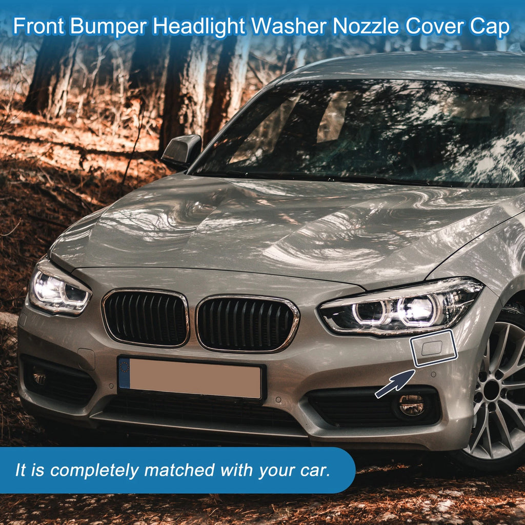 Front Left Headlight Washer Nozzle Cover Cap for BMW 1 Series (2004–2013)