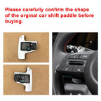 Steering Wheel Shift Paddle Extensions for Hyundai Elantra Genesis G70 Sonata (2017–2023)
