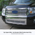 Stainless Steel Chrome Mesh Grille Insert for Ford Escape (2008-2012)