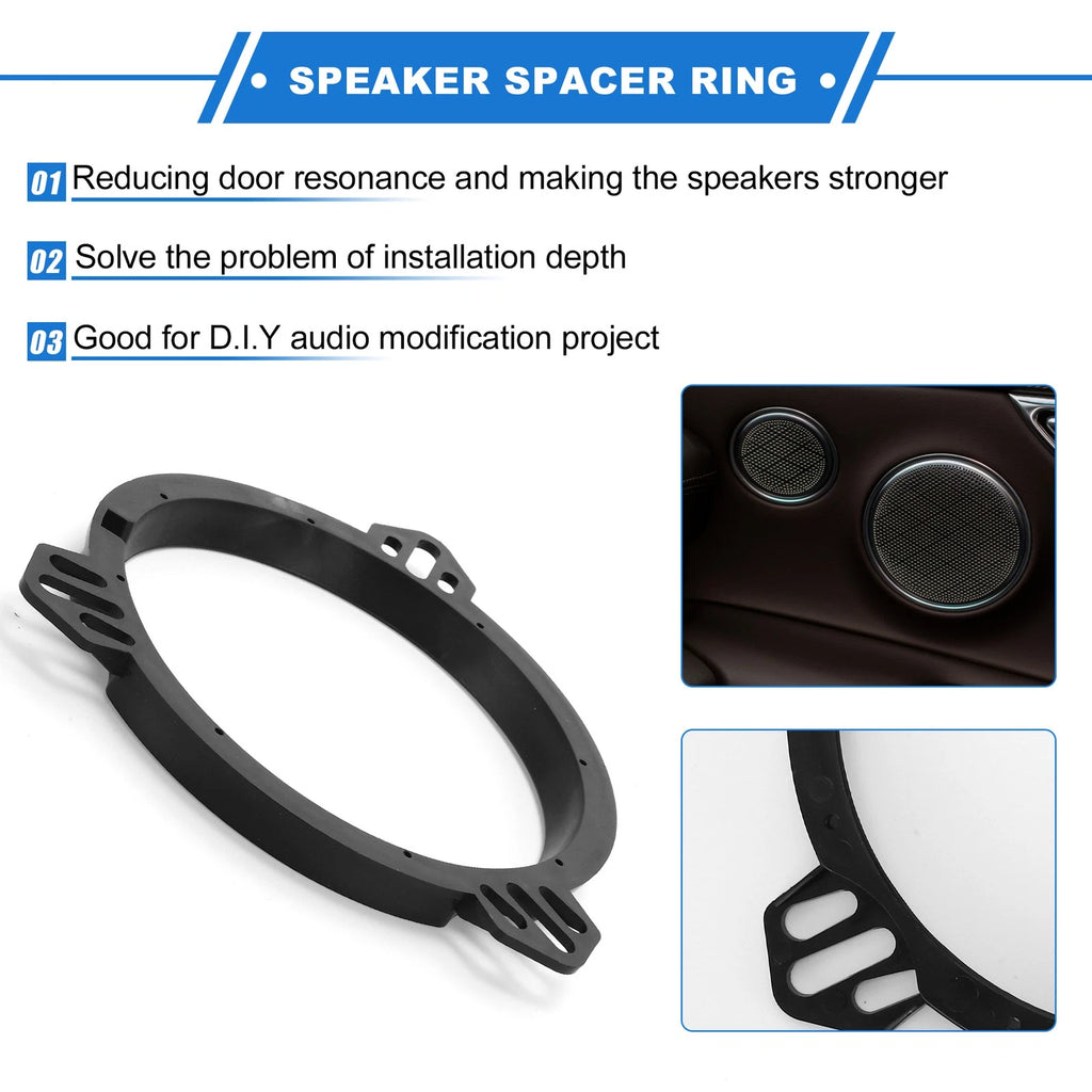 Set of 2 Speaker Spacer Rings for Scion TC (2005–2010) 6.5''