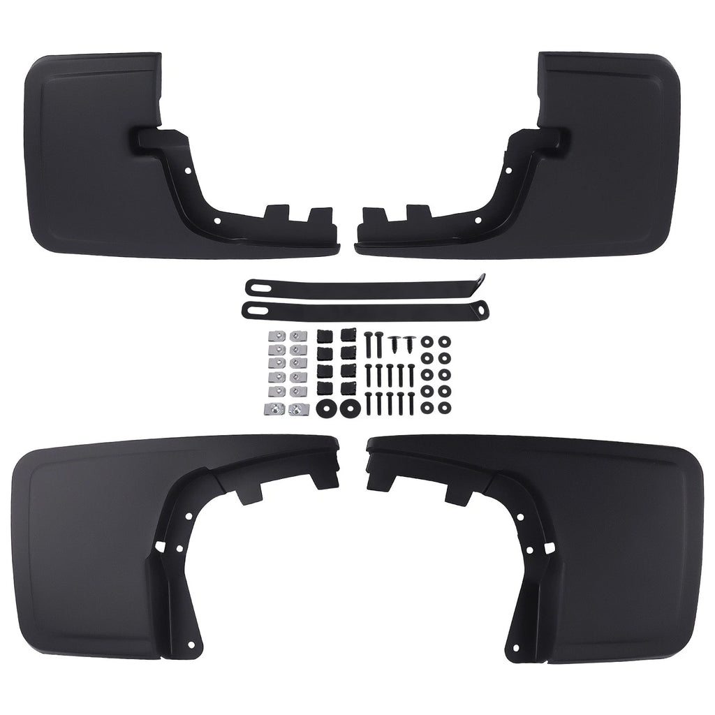 Black Splash Guards for Ford F-150 (2021–2024) ML3Z16A550AA