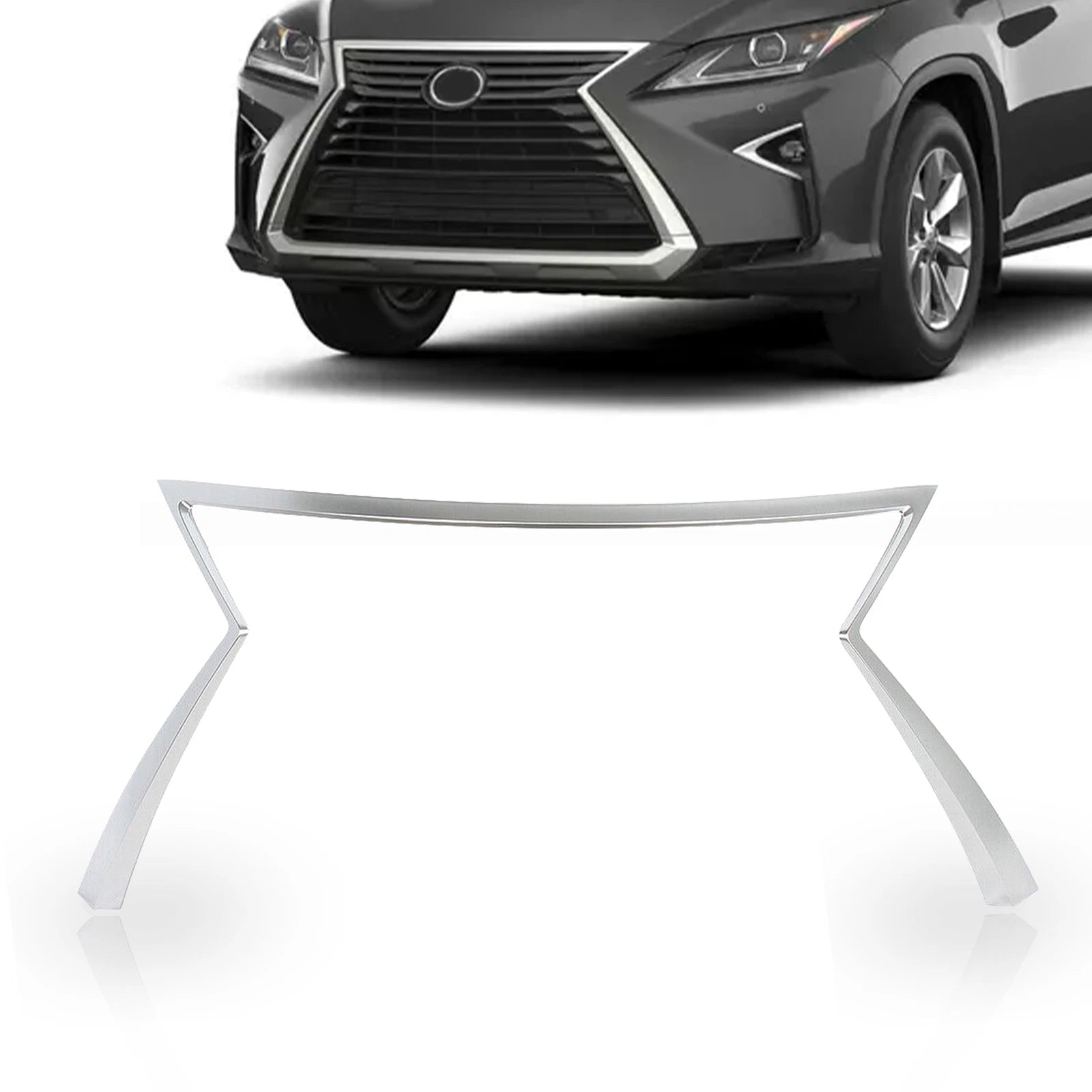 Chrome Front Grille Trim for Lexus RX350 RX450h (2016–2019)