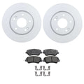Brake Pad and Rotor Kit for Kia Forte5 (2014–2018) - Bosch, Akebono