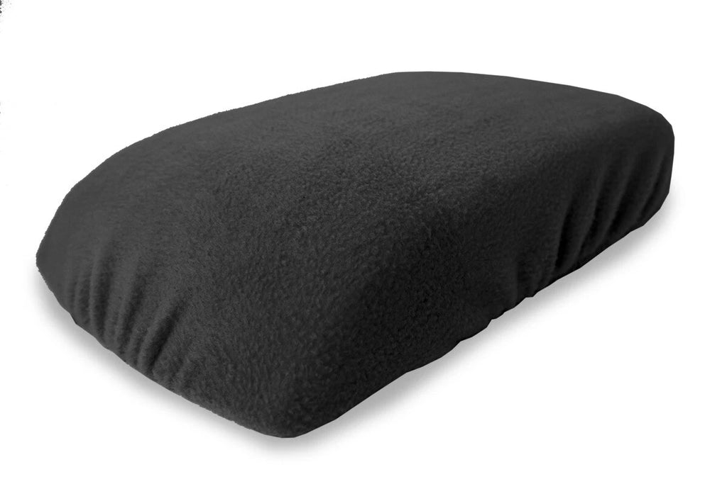 Fleece Console Lid Armrest Protector for Ford Mustang (1987–1993) Black