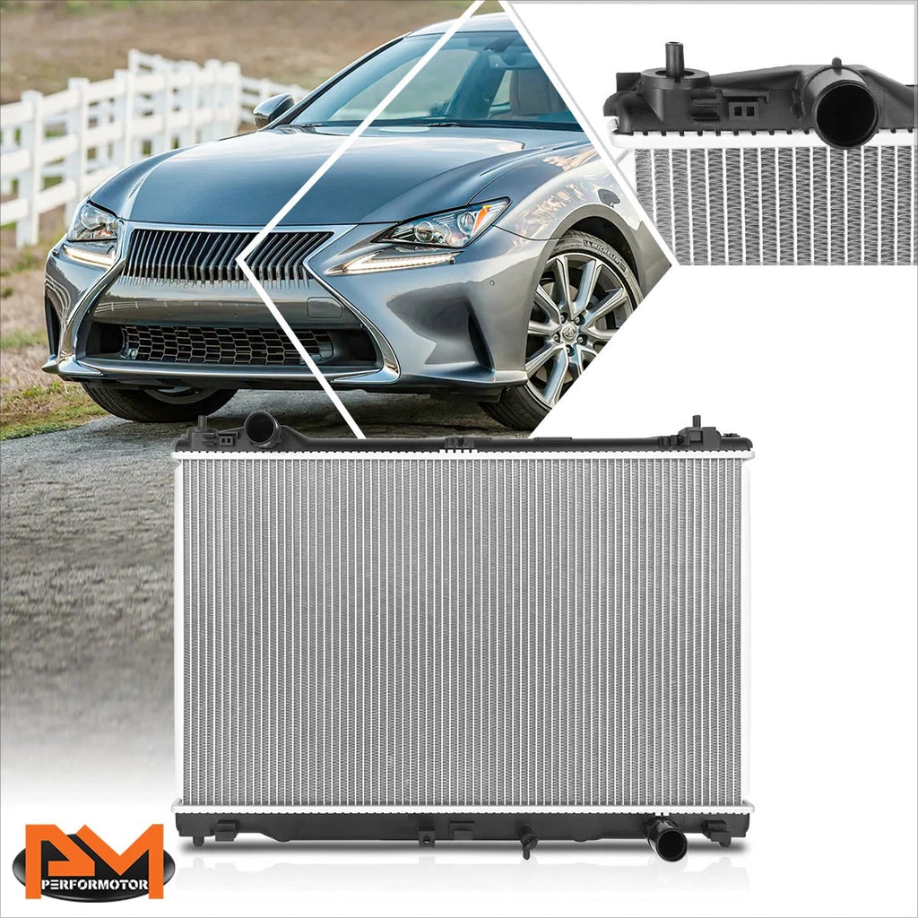 Aluminum Cooling Radiator DPI-13570 for Lexus RC350 RC300 (2015–2017)