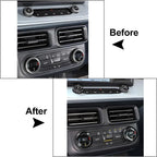 AC Headlight Switch Knob Ring for Ford Maverick (2022-2023) Black