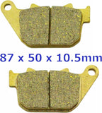 Front & Rear Brake Pads for Harley Davidson XL 1200 L Sportster (2004–2011)