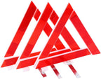 3Pcs Warning Triangles Reflector for Vehicle
