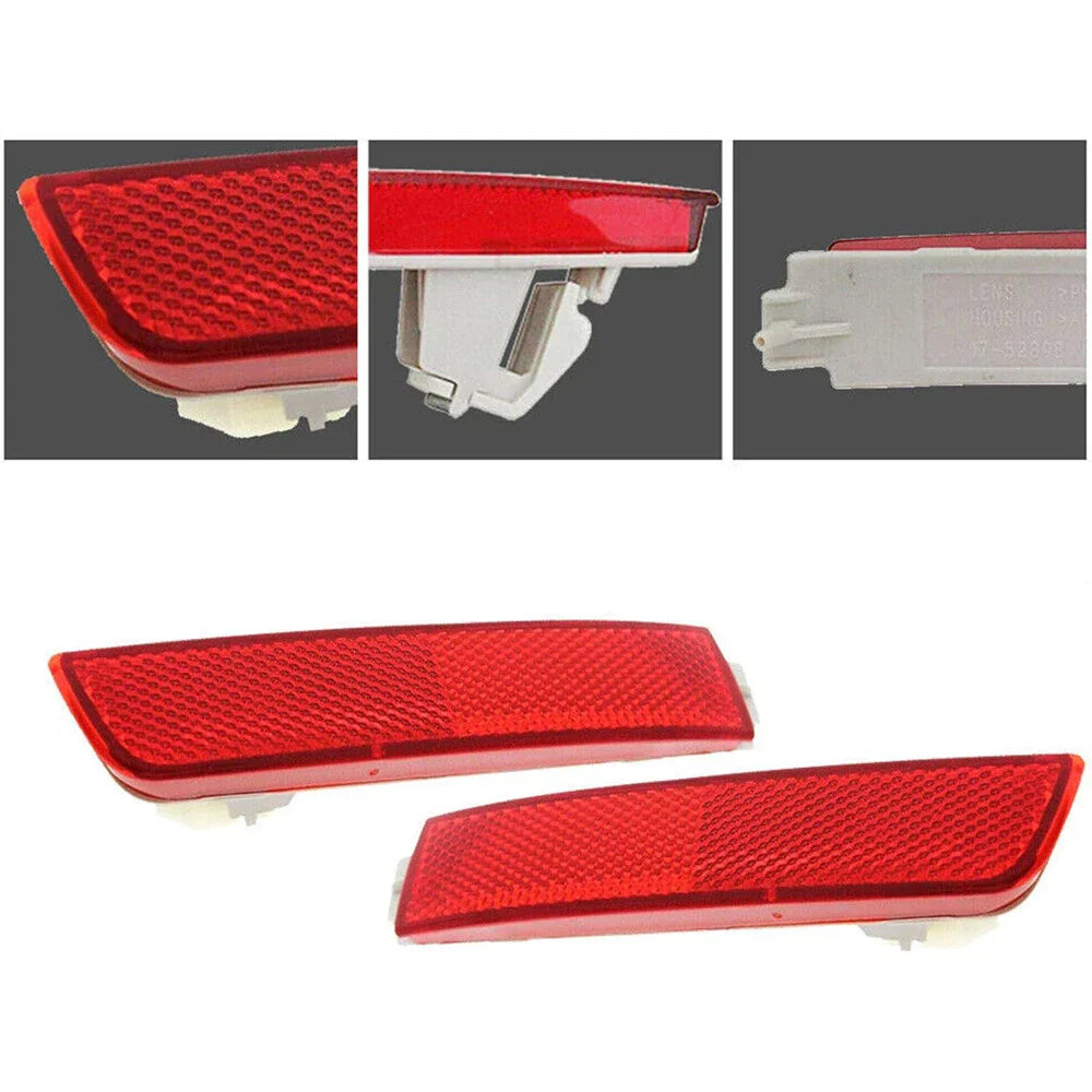 Rear Bumper Reflector Lamp Light  Red Lens for Nissan Sentra (2013-2018)