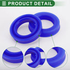 Set of 5 Oil Seal Ring 30x46x10mm for Rotary Shaft (High Pressure)