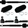 Set of 6 Tie Rod Ends for Toyota 4Runner Lexus GX470 (2003–2009)