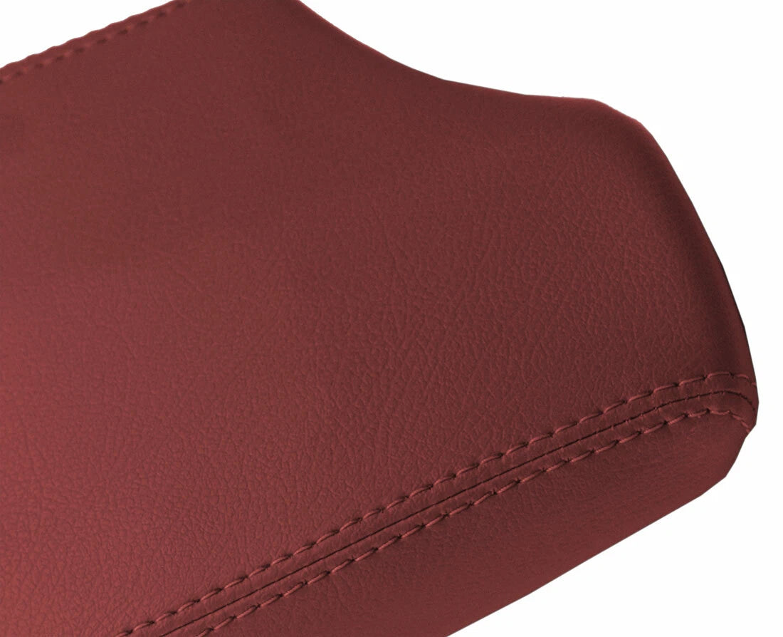 Leather Console Lid Armrest Cover for BMW E81 E82 E87 (2004–2013) Red
