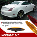 Set of 4 Smoked Side Marker Light Covers for Lexus SC 430 (2002–2010)