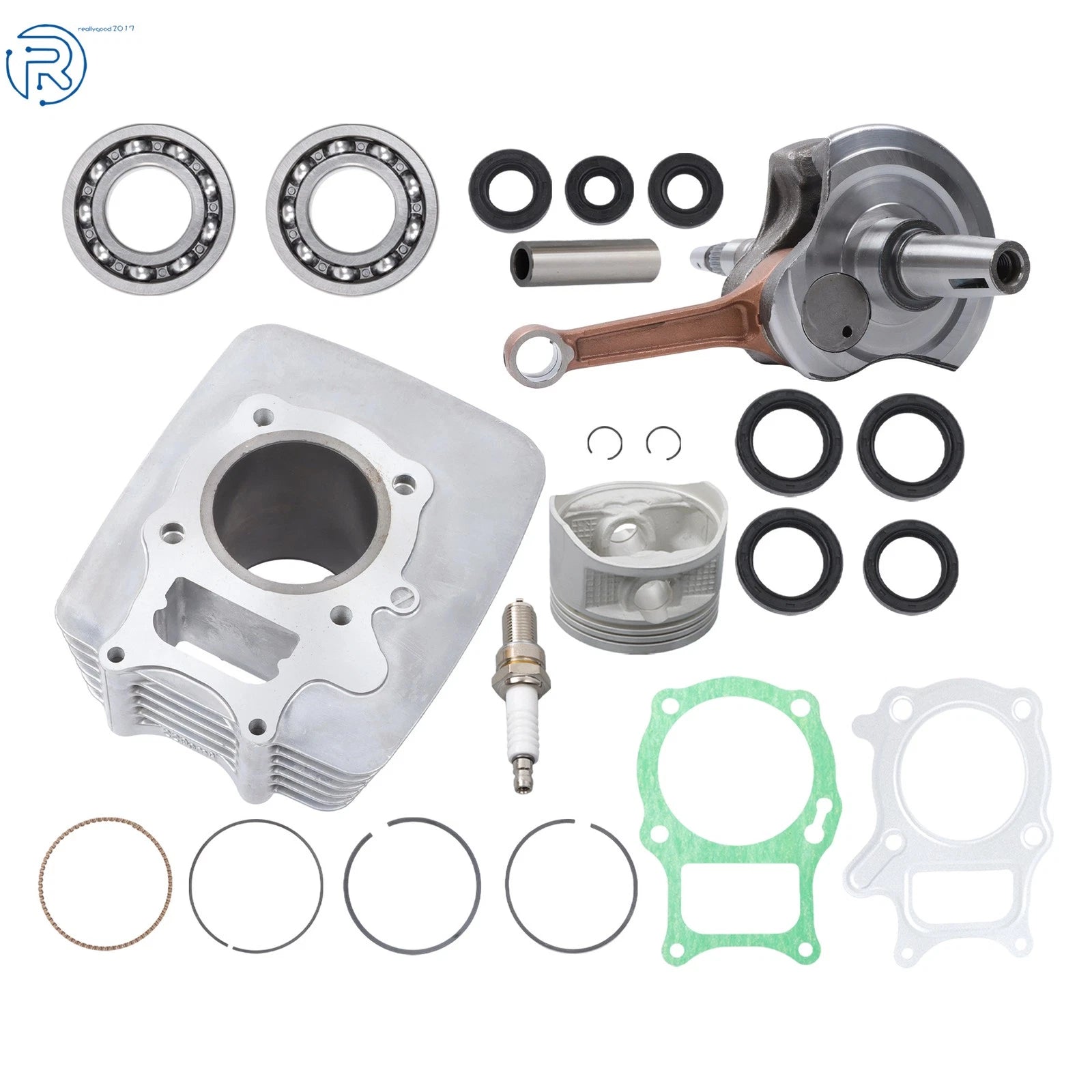 Crankshaft and Cylinder Sleeve Set for Honda TRX250