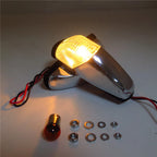 Flash Turn Signals for Kawasaki ZX-14, ZX-14R, ZZR1400 (2006–2009) Chrome/Clear