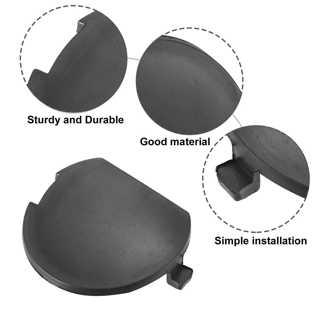 3pcs Tow Eye Hook Cover Cap for Mazda 3 (2014–2016) Black
