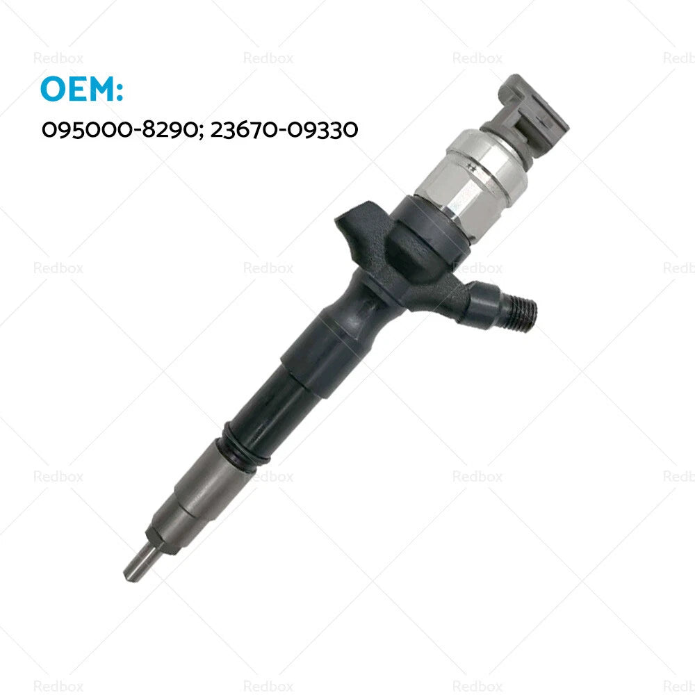 4X Diesel Fuel Injectors for Toyota Hilux Fortuner KUN26 1KD-FTV D4D (2005–2015)