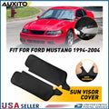 Sun Visor Replacement Cover for Ford Mustang (1994–2004) Pair Black