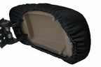 Fleece Console Lid Armrest Cover for Kia Sportage (2005–2010) Black