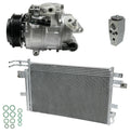 AC Compressor Kit With Condenser for Ford Taurus 3.5L (2019–2019)