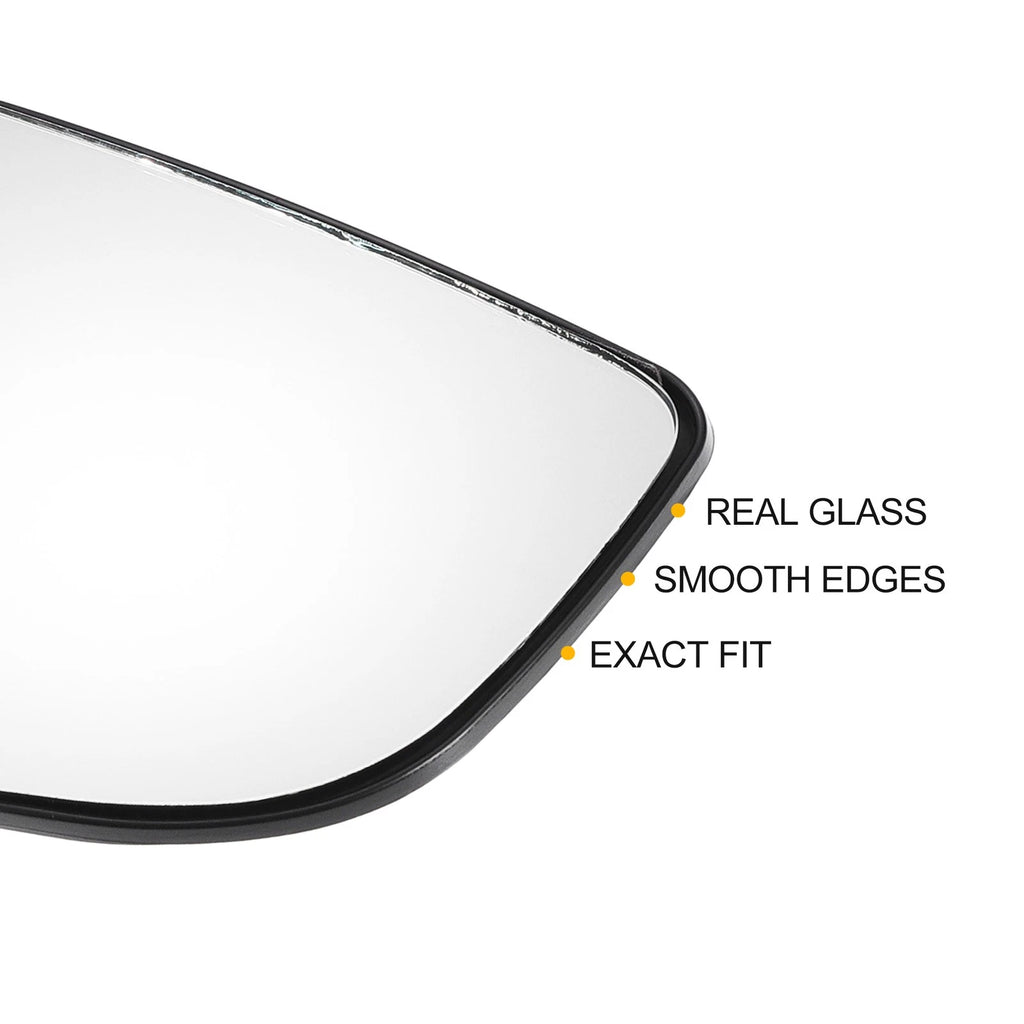 Pair Mirror Glass w/ Back Non-heated for Ford Transit T150 (2015–2023)