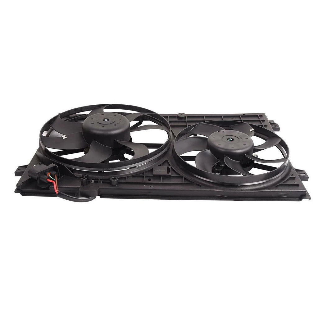 Front Radiator Cooling Fan Assembly for Volkswagen Beetle Jetta Rabbit