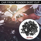 25 Pcs Front Fender Skirt Clip for Honda Prelude (1992–1996)