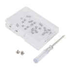 50 pcs M2x2 Flat Head Cross Screws Nickel Plated for Computer Chassis