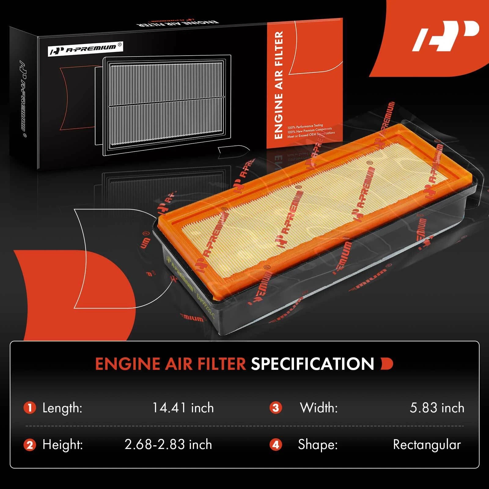 Engine Air Filter for BMW X5 (2014-2019)