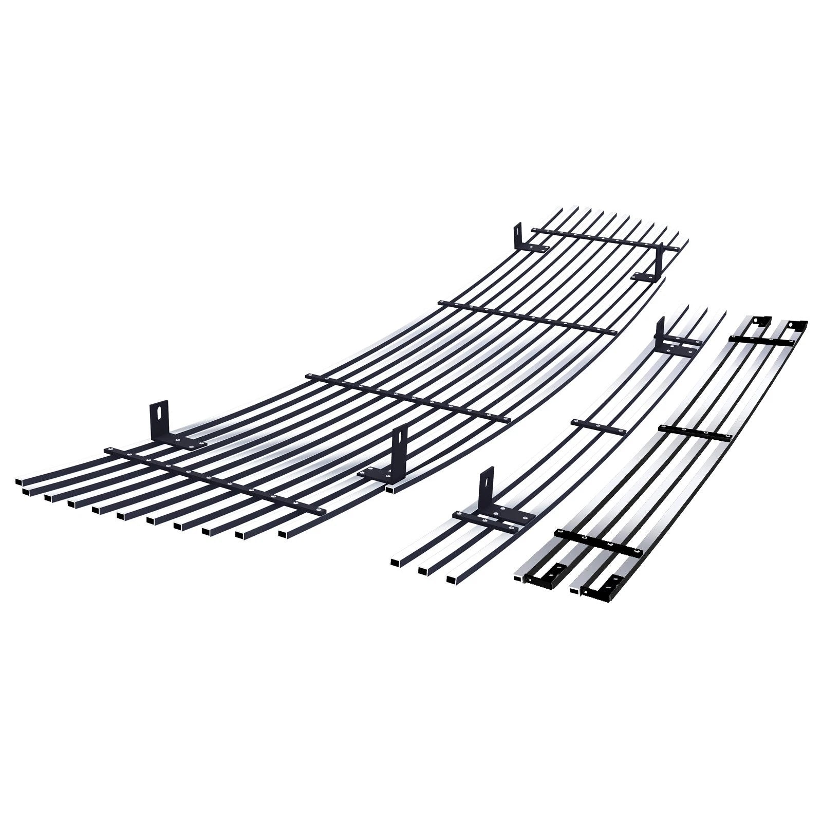 Stainless Billet Grille Insert Combo for GMC Sierra 1500/2500HD/3500 (2003-2006)