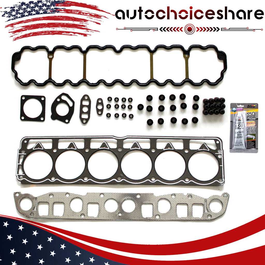 Head Gasket Kit for Jeep Grand Cherokee Wrangler TJ Cherokee 4.0L (1999–2003)