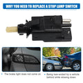 Brake Light Switch for Mercedes-Benz C Class W202 (1993-2000)