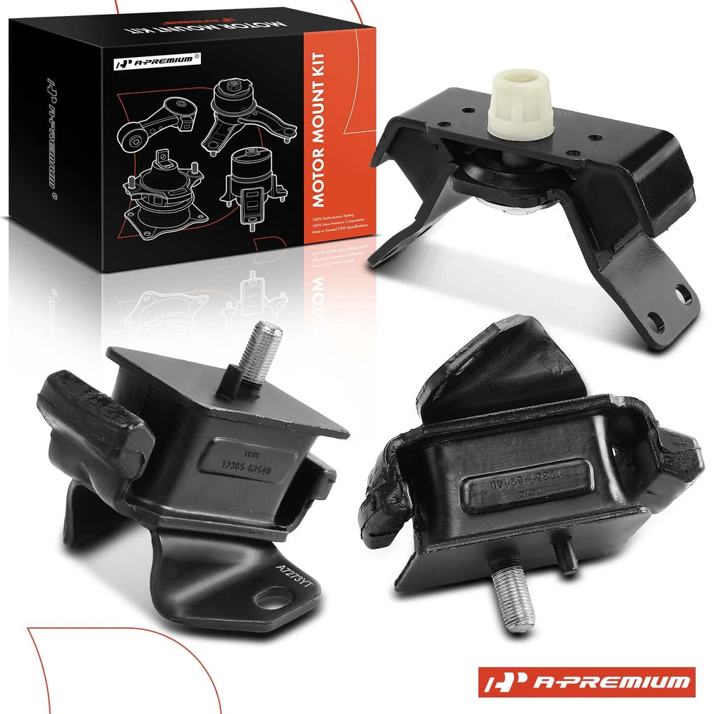 3x Engine Mount & Transmission Mount for Toyota Tacoma (1998-2004)