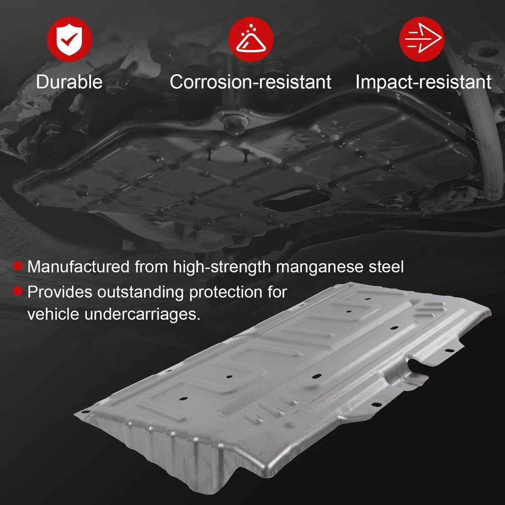 Manganese Steel Splash Panel Shield for Ford F-150 (2015–2024)