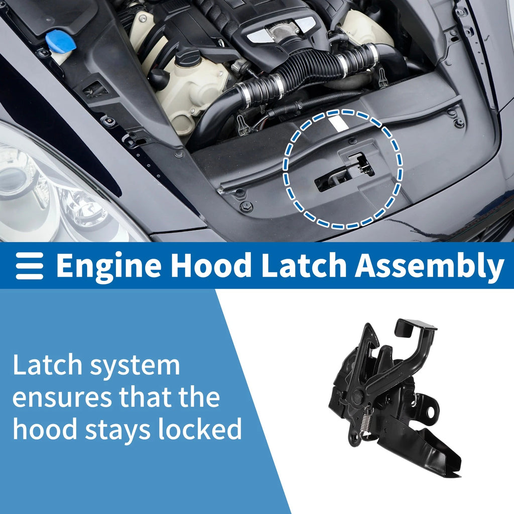 Hood Latch Assembly for Toyota Camry (2007–2011) No. 5351006120 1 Pc