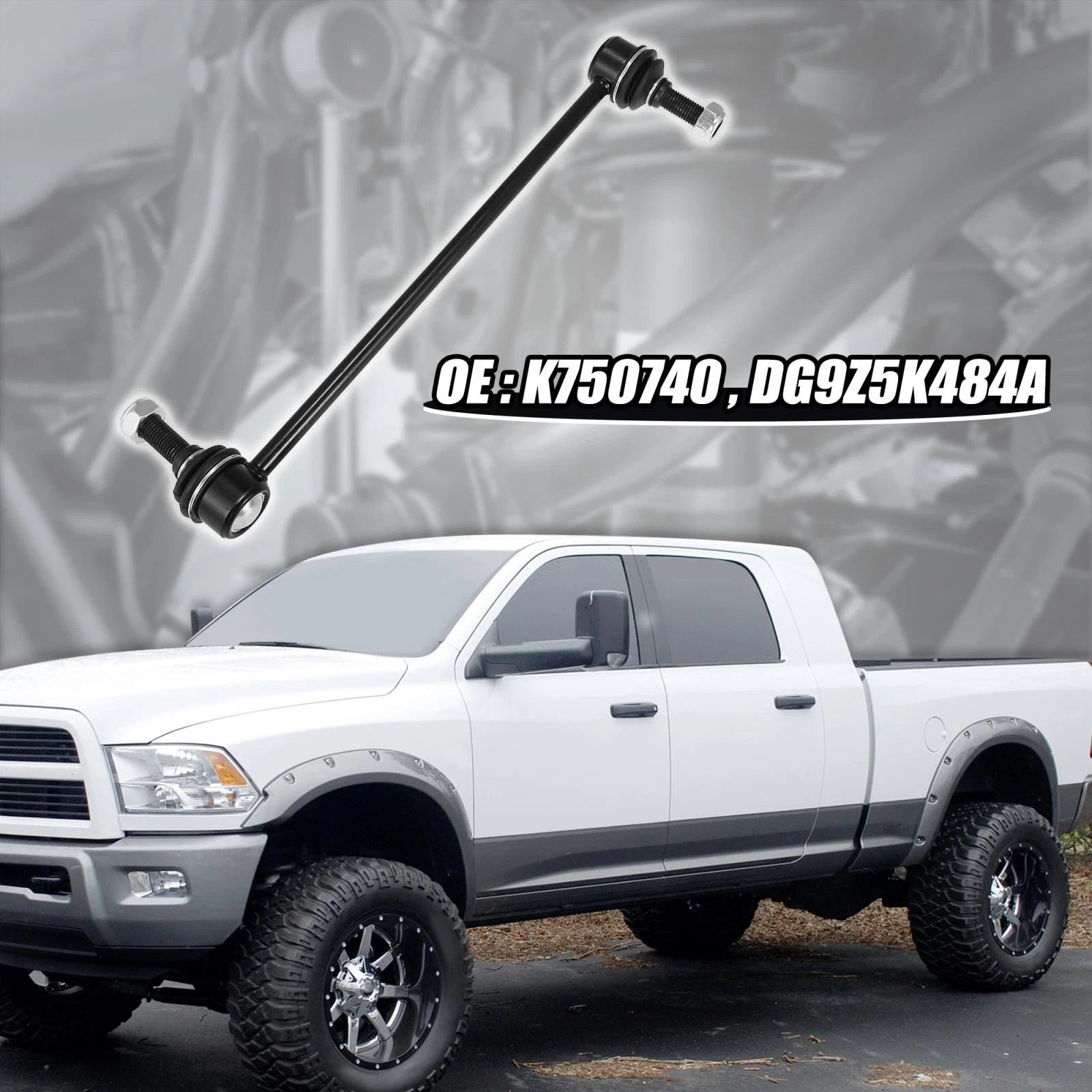 2pcs Front Sway Bar Links K750740 DG9Z5K484A for Ford Fusion (2013–2020)
