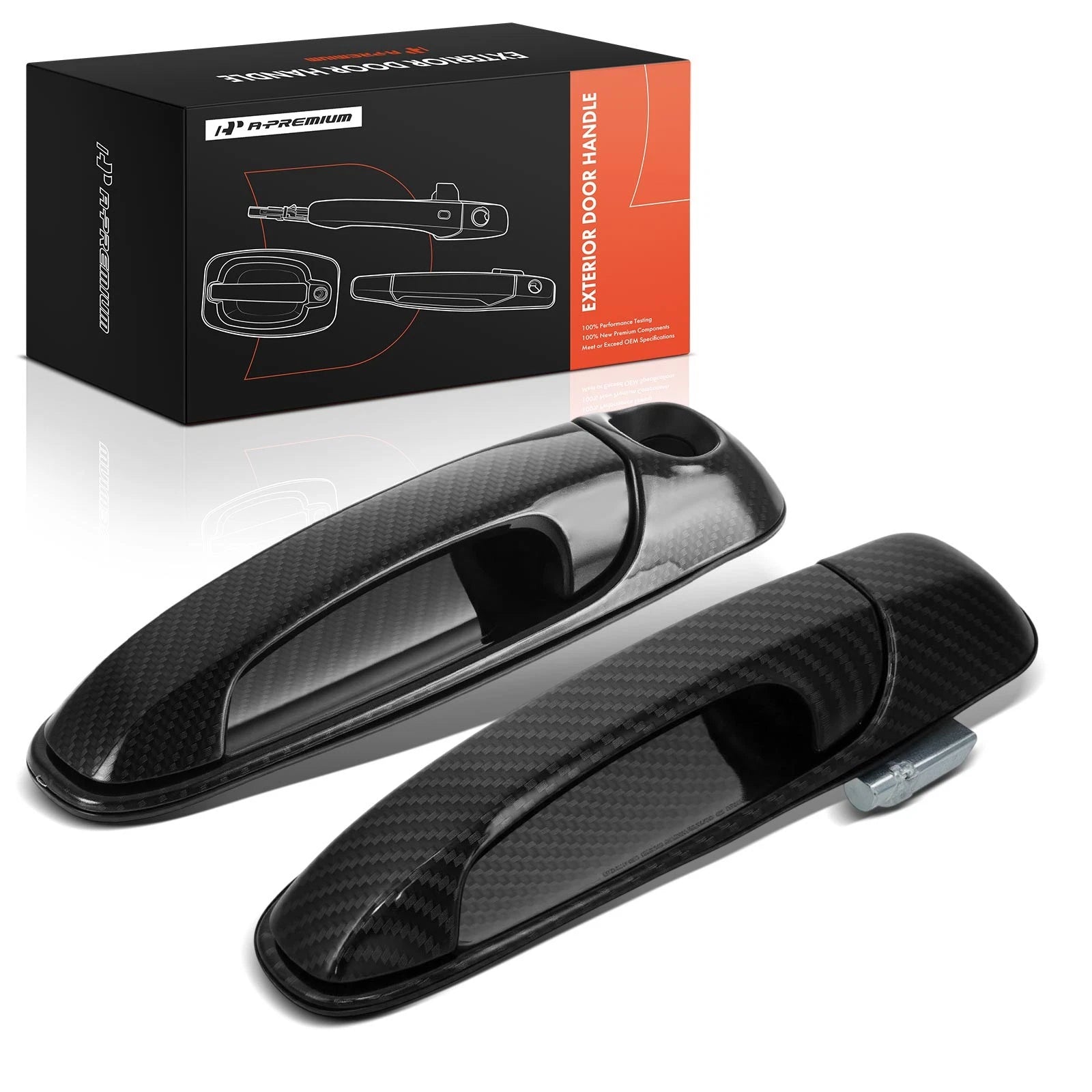 2X Front Exterior Door Handle for Dodge Dakota (2011) Ram 1500 (2003–2008)