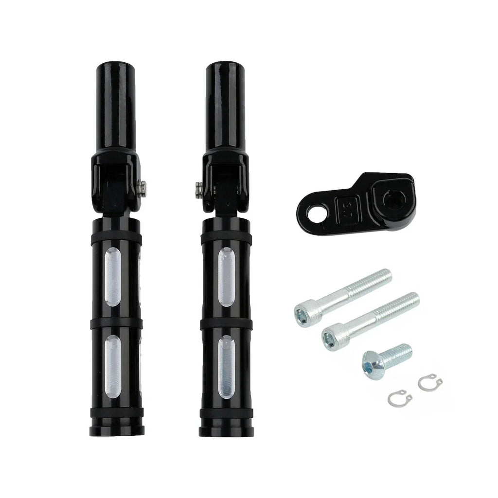 Rear Footpeg Footrest Mounts for Harley Softail Cross Bones (2008-2011)