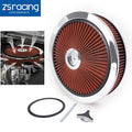 High Flow Washable Air Cleaner Kit for SBC BBC (14" x 3")
