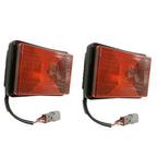 2X Lamp Assy 142-7503 for Caterpillar 216 216B 226B 228 232B 236 252B 247 242B