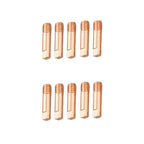 10PCS Copper Welding Contact Tips for 15AK MIG Torch (1.0mm Wire)