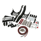One Touch Opening Saddlebag Latch Lids Hardware Cover Kit for Harley (2014–2024)