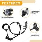 ABS Wheel Speed Sensor No. 15176996 for Chevrolet Colorado (2004–2008) RWD