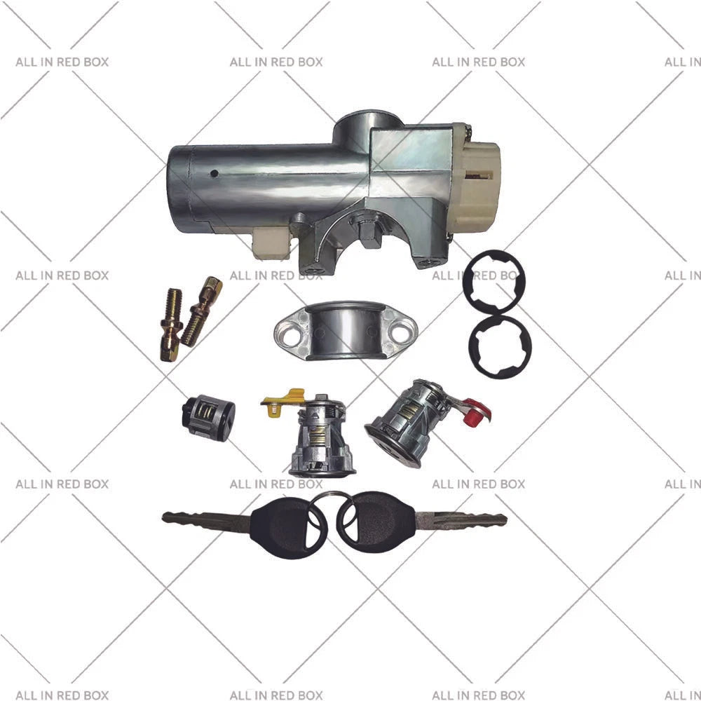 Door Lock Key Ignition Barrel Set for Nissan Patrol GU Y61 (2000–2017)