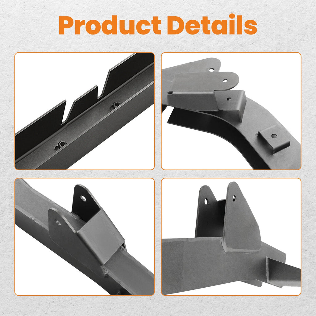 Trail Arm & Center Skid Plate for Jeep Wrangler TJ (1997–2002)