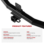 2 Inch Trailer Hitch Receiver for Honda Ridgeline (2006-2014)