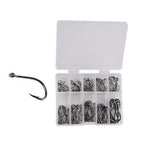 500 Pcs Fishhook Set for All Anglers - High Carbon Steel Hooks