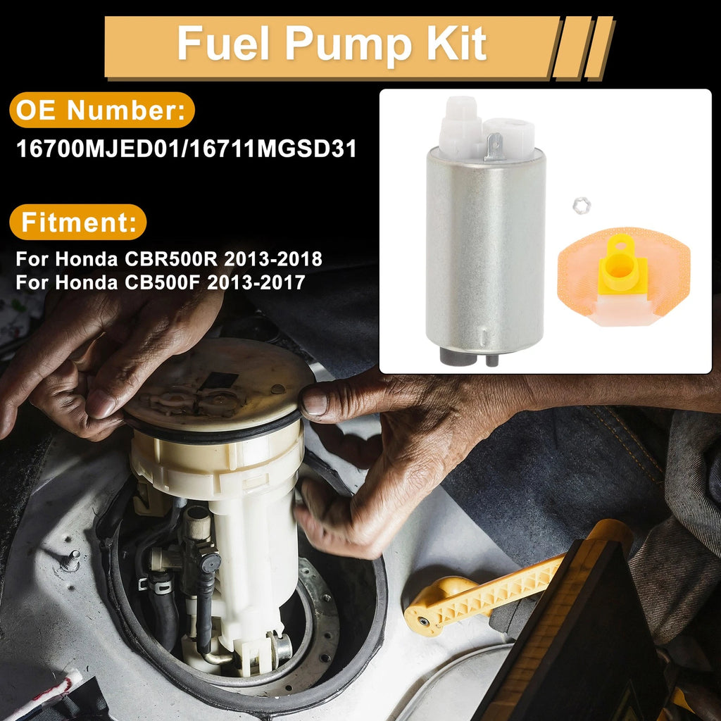 Fuel Pump for Honda CBR500R (2013–2018) Replaces 16700MJED01