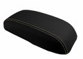 Leather Console Lid Armrest Cover for Dodge Neon (2000–2005) Beige Stitch